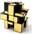 Qiyi Mirror Cube 3x3 | Mirror Blocks 3x3 Golden. 