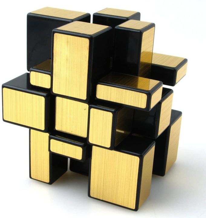 Qiyi Mirror Cube 3x3 | Mirror Blocks 3x3 Golden