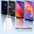 Fast Charger For OPPO A53 A5 A9 2020 Reno 2 Z 3 4 5 Pro Realme X 2 X50 3 5 6 Pro QC 3.0 EU Plug Phone Adapter Type-c USB Cable. 
