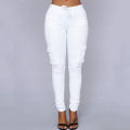 Large Size White Pants Joggers Women Plus Size High Waist Jogger Pants Women Ladies Trousers Military Pants Women. 