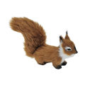Squirrel Model Faux Fur Realistic Cute Rodent Miniature Figurine Ornament Handicraft Mini Fake Squirrel Statue Figurine Ornament Birthday Gift. 