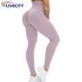 Yoga Pants Close-Fitting High Elasticity Push Up Women Sports Pants. 