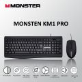 Monster AirMars KM3 Keyboard & Mouse Combo Wireless. 