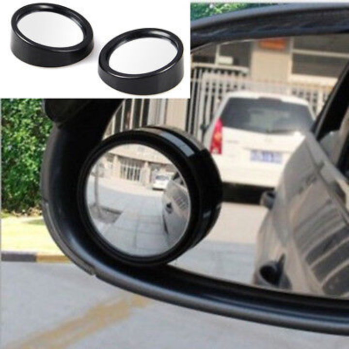 Car%20Round%20Mirror%20Original%20Glass%20Rear%20View%20Blind%20spot%20Side%20Mirror%20Wide-angle%20360%20lens%20-%202%20pcs%20-%20Image%202