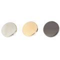 10pcs/Lot Three Color Metal Button Zinc Alloy Shank Button For Coat Jacket Windbreaker Buttons Fastener Sewing Supplies. 