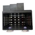 Fish Tank Hydroponic Box Hydroponic Box Aquarium Plant Holder with Hooks Suction Cups Easy to Hang Improves Water Circulation Aquarium Planter with Suction Cups. 