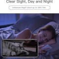 LAXIHUB 360° Coverage Pan Tilt Home Security Camera, 1080p Full HD Indoor Camera with Night Vision & Two-Way Audio, Smart Baby Monitor, Pet Camera with Phone App, Motion Sound Detection. 