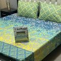 Gift Pack Bedsheet/ Gul Ahmad Cotton Mix Bedsheets  Full Printed 3pc. 