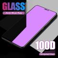 iPhone 11 12 13 Pro Max X XS XR 6 6S 7 8 Plus Anti Blue Ray Light Full Screen Protector Tempered Glass. 