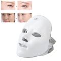 LED Light Face Mask Beauty Face Cover 7 Colors Lighting Repairing Skin Rejuvenation Equipment Removal Smooth Wrinkles Fine Lines Skin Tightening Facial. 