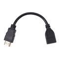 fire stick-2 x extension male to female Hdmi-compatible cable-black. 