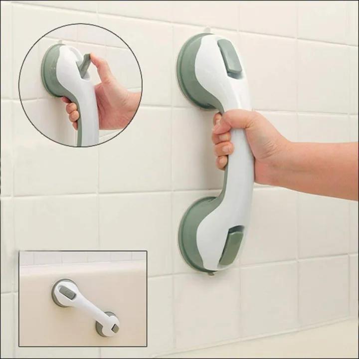 Safety Helping Handle High Quality Anti Slip Support Toilet Bathroom Safe Grab Bar Handle Suction Cup Handrail Grip