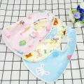 MiniMe Pack of 4 Baby Bibs Waterproof with Back Plastic Sheet Baby Velvet Soft Bibs Baby Fancy Bibs Cartoon Bib Newborns Bibs Burp Cloth Cotton Baby Scarf Bandana Bibs for Children Boys Girls Stuff. 