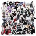 Tokyo Ghoul Anime Ken Hinami Rize Juuzou Renji Kotaro Kishou DIY Sticker Water Proof Decal Vinyl for Car Skateboard, Phone, Laptop, Luggage & Guitar – 50 Pieces. 
