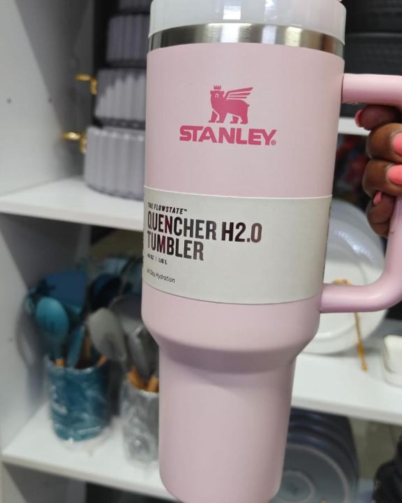 Stanley Flow State Tumbler 40oz 1.18L – Brilliant Limited Edition Quencher New Insulated Tumbler with Ergonomic Design and Reusable Straw