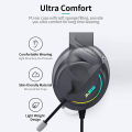 Ajazz Headsets - Rgb Gaming Headset - Gaming Headphones - Noise cancelling headphone - headphones with mic - High quality headphones - Stereo Surround Sound - Retractable MIC - Rgb headset - Ajazz AX365 Gaming Headphones. 