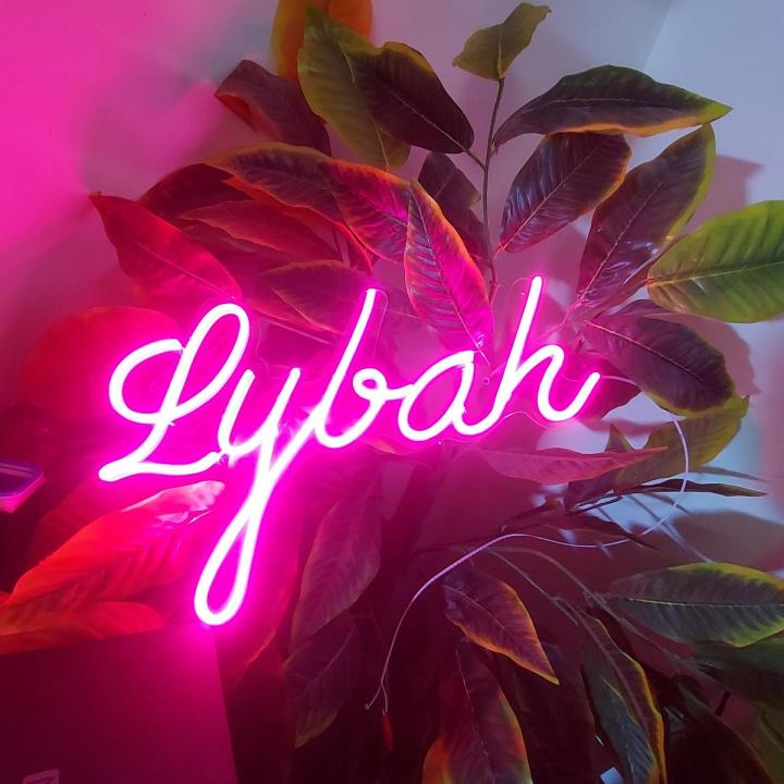 Neon Light Name Made with High Quality Neon Light for your Room and Office Decoration