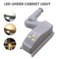 LED Cabinet Hinge Light with Battery, Wardrobe or Cabinet Light Hinge Small LED Light, Universal LED Under Cabinet Light. 