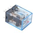 Coil Power Relay, Miniature Intermediate Relay Strong Electrical Conductivity 110V for Communication. 
