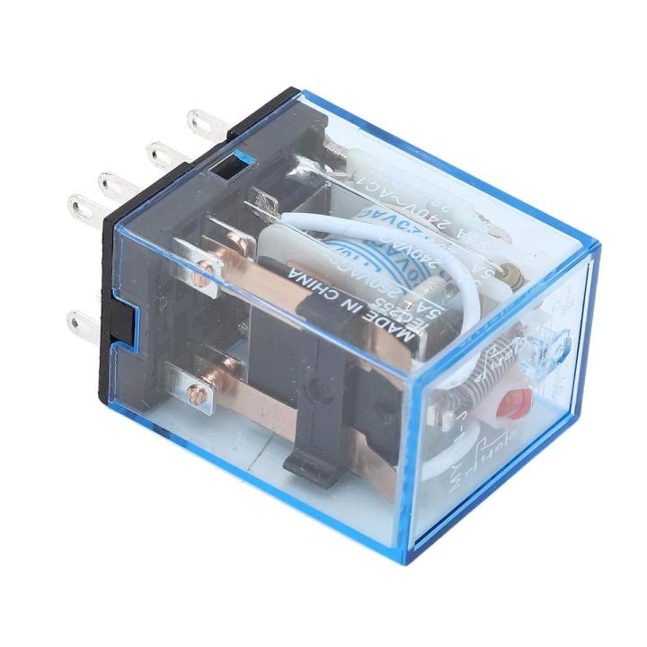 Coil Power Relay, Miniature Intermediate Relay Strong Electrical Conductivity 110V for Communication
