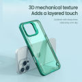 Nillkin New Metal Camera Stadn Case for iPhone 16 Pro Phone Cases UV resistant TPU+PC Hard Back Cover. 