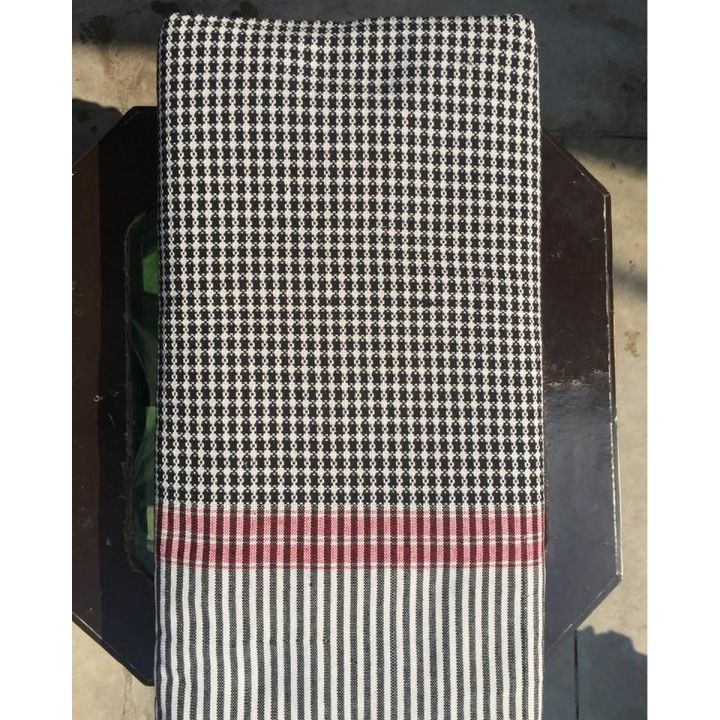 "Khes" throw Sheet (Black & White)