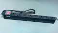 I-Tech 8 Ports Power Distribution Unit PDU - Power Distribution Unit 8 Port PDU Power Socket Lead high capacity power strip. 