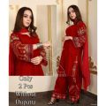 2 PC Stitched Stylish (Shirt & Trouser) Dress For Women And Girls. 