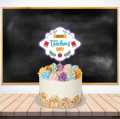 Personalized Digital Cake Topper for Teacher day Celebration & Cake Decoration. 