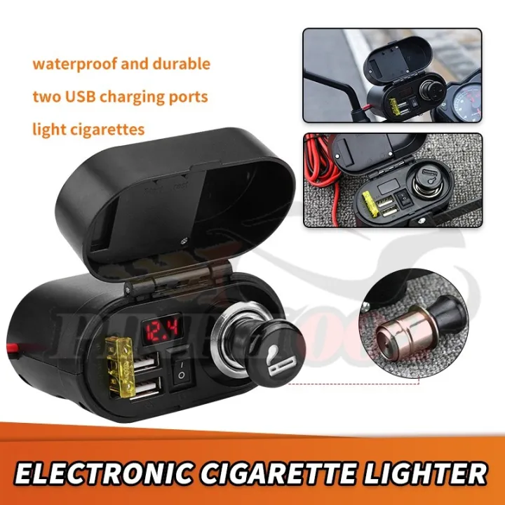 Universal%20Bikes%205V-2.1A%20Motorcycle%20Mobile%20Phone%20USB%20Charger%20Port%20Power%20Adapter%20Socket%20Hot%20(Black)%20-%20Image%204