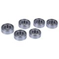 10pcs Mnature Sealed Metal Shelded Metrc Radal Ball Bearng Model: MR115 ZZ 5x11x 4MM. 