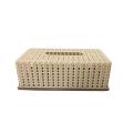 Tissue Box - Rectangular Beige. 