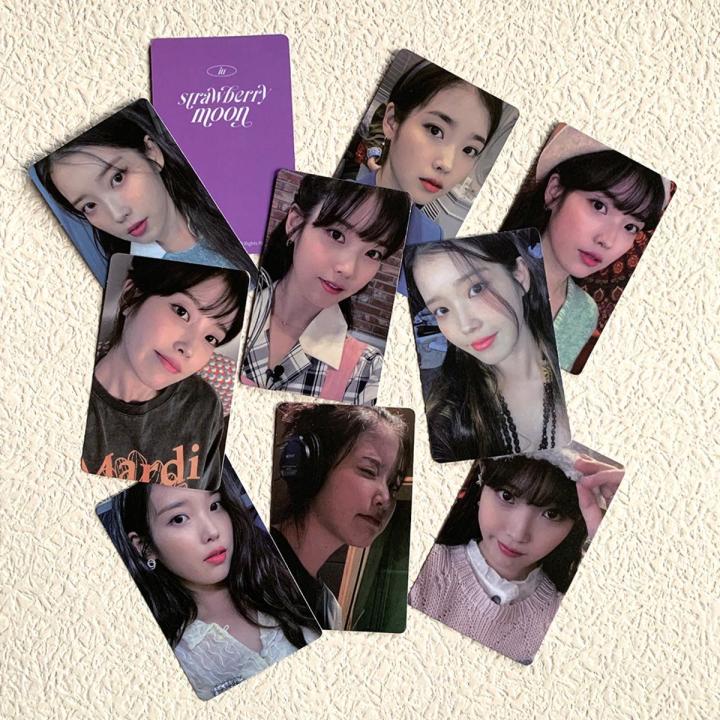 Kpop IU Lee Ji Eun Strawberry Moon Photocard | Daraz.pk