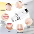 Misiki Facial Scrubber Spatula 4 Functional Modes Blackhead Remover for Facial Skin Cleaning USB Rechargeable. 