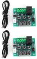 2pcs W1209 12V DC Digital Temperature Controller Board Micro Digital Thermostate. 
