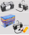 Air Compressor Tire Infiltrator, Portable Car Air Compressor With Instrument Multi-Function Car Air Pump, With 3 Nozzle Adapters, Suitable For Car Tires, Bicycles, Trucks. 