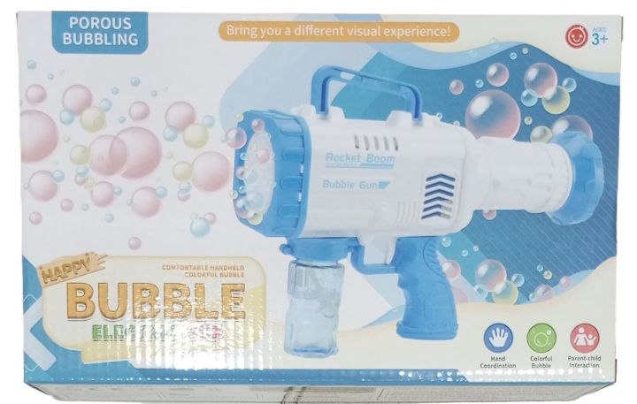 Rocket Boom Bubble Electric Gun