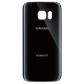 Premium Back Body Housing For Galaxy S7 Black - Complete Frame with Battery Back Door. 