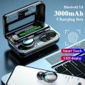 F9 TWS Airpods | Wireless Bluetooth 5.0 Earbuds | Dual Earphones with Mic | Deep Bass | iPhone & Android Compatible | Touch Control Handsfree.. 