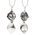 The Vampire Diaries Move Peripheral Jewelry Katerina Petrova Elena Gilbert Vervain Verbena Photo Locket Pendant Necklace. 