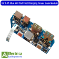 Type-C  Micro USB Bank Module Dual USB 5V 1A 2.1A LED Display for 18650 Lithium Ion Battery Charging by Electrica. 