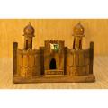 Shahi Qila Wooden Sculpture, Gorgeous Statue of Shahi Qila, Handmade Wooden Home Decor.. 
