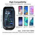 NEWBOLER Bicycle Bag Waterproof Touch Screen Cycling Bag Top Front Tube Frame MTB Road Bike Bag 6.9 Phone Case Bike Accessories. 