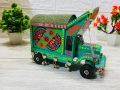TRUCK ART Miniature Truck Model, Truck Art Table Decor, Truck Art Decorative miniature truck, wall decoration, Souvenir of Pakistan, truck art truck, home decoration, Antique Decoration Items. 