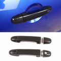 Car Exterior Door Hle Cover Trim for Toyota 86 GT86(Carbon Fiber). 
