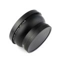 52MM wide-angle lens macro camera additional lens 0.45X0.45 times distortion-free wide-angle macro two-in-one. 
