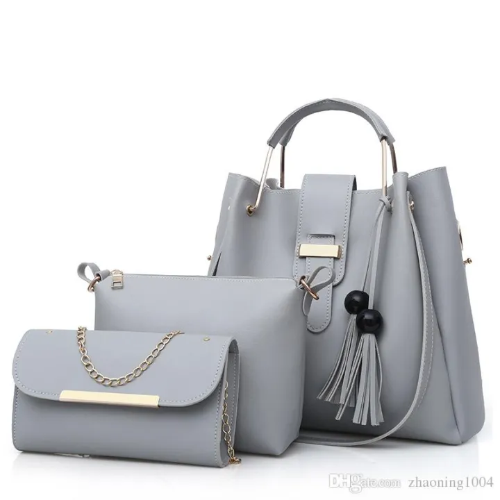 3Pcs%20Handbags%20for%20Woman%20and%20girls%20-%20Ladies%20Elegant%20Hand%20Bags%20with%20little%20purse%20-%20Girls%20Stylish%20Bags%20Purse%20Party%20Bags%20-%20Image%202