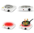 Electric Stove for cooking, Hot Plate heat up in just 2 mins, Easy to clean, 1000W. 