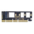 Expansion Card M.2 NVME SSD to PCIE 3.0 X16/X8/X4 Desktop SSD Adapter Card Support 2230 2242 2260 2280 Size SSD. 