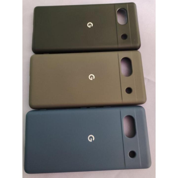 For Google Pixel 7A - Premium Liquid Silicone Silky Soft Gel Rubber Shockproof Back Cover Case For Google Pixel 7A